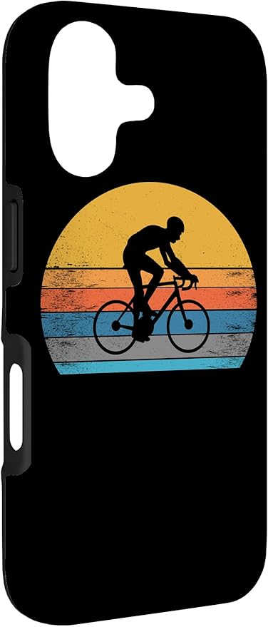 Racing Road Bike Vntage Cycling Riding Racing Bike Bicycle Case for iPhone 17