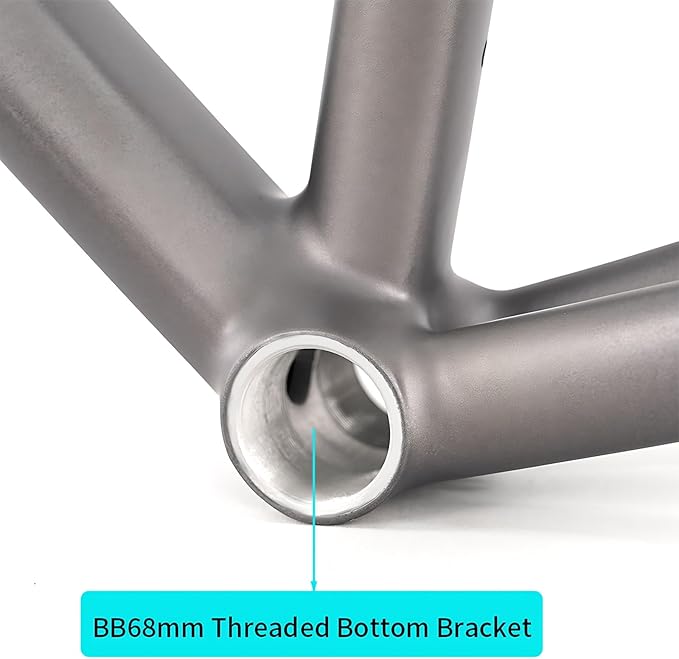 700C Road Bike Frameset 41cm 45cm 48cm 51cm 54cm Aluminum Alloy Disc Brake Frame with Carbon Fibre Fork Thru Axle F12x100mm R12x142mm Internal Routing BSA BB68mm
