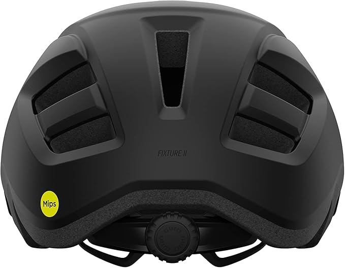 Giro Fixture II MIPS Mountain Bike Helmet for Men, Women, Kids, and Adults – Matte Black/Grey Logo, Universal X-Large (58-65 cm)