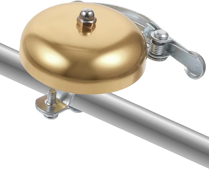 UPKOCH Vintage Bike Bell Brass Loud Hand Ringing Bicycle Bell for Mountain Road Cycling Safety Accessories