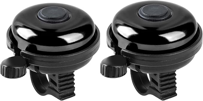 Classic Bike Bell, Aluminum Bicycle Bell, Loud Crisp Clear Sound Bicycle Bike Bell for Adults Kids