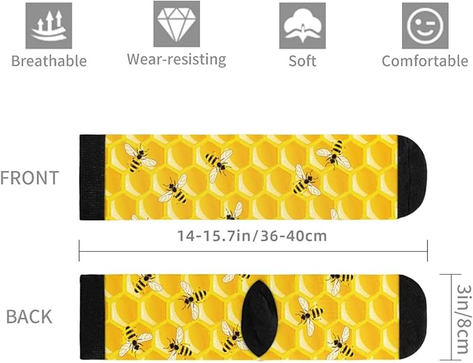 Novelty Crew Socks Crazy Socks For Women & Men