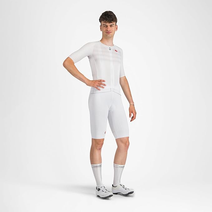 CASTELLI Men’s Free Aero Race S Bibshort, Aerodynamic Road Cycling Apparel, Pro-Level Seat Pad for Biking & Top-Level Racing
