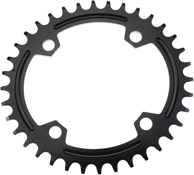 CYSKY 104 BCD Chainring 30T to 52T Narrow Wide Chainring with Sprocket Bolts for 1x Set-up Road Bike Mountain Bike BMX MTB Gravel Ebike