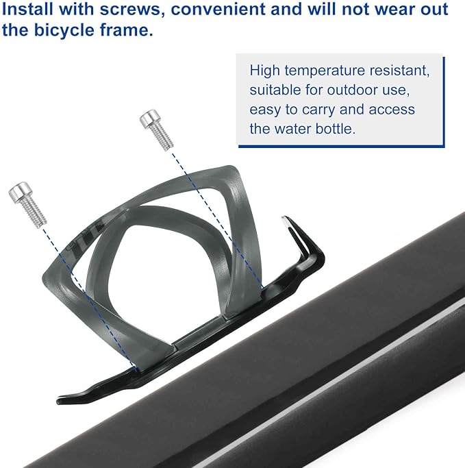 HARFINGTON Bicycle Water Bottle Holder Adjustment Right Load Bike Bottle Cages Cycling Cup Holder for MTB Gravel