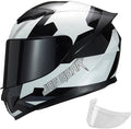 Full Face Motorcycle Helmet WS-607 DOT Approved Motorbike Racing Street Bike Helmets for Adults with Visor