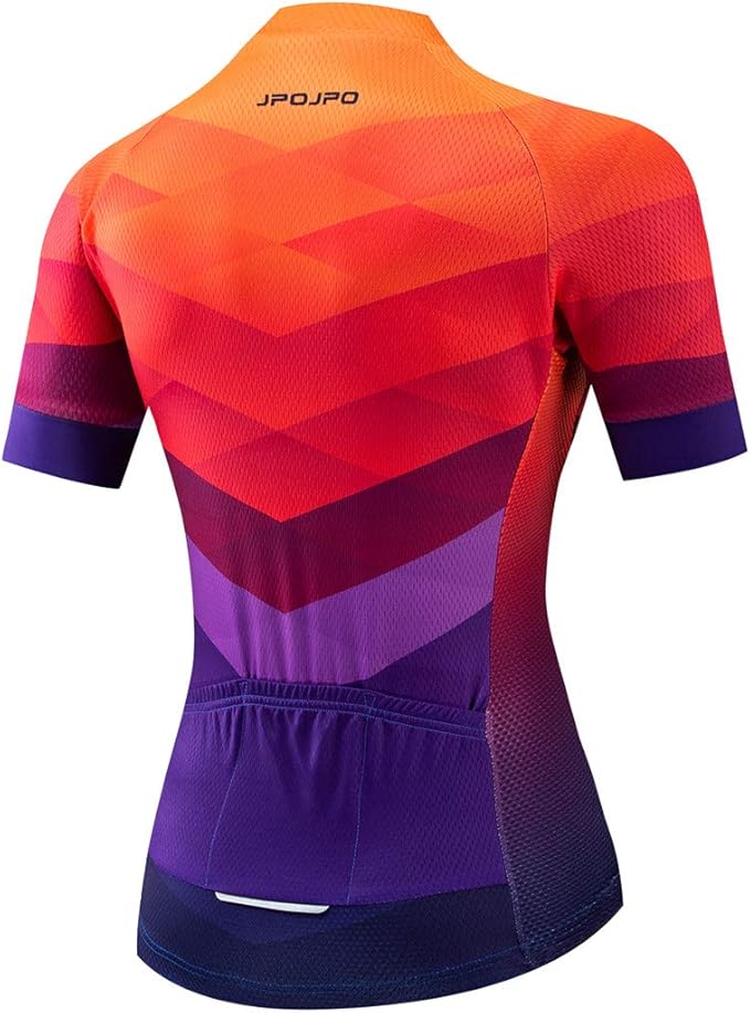 Cycling Jersey Women MTB Tops Mountain Bike Jersey Shirts Short Sleeve Summer