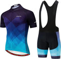 Hotlion Men's Cycling Jersey Set Summer Cycling Clothing Suit Pro Team Bike Clothes Road Biking Outfits Bicycle Kit for Men
