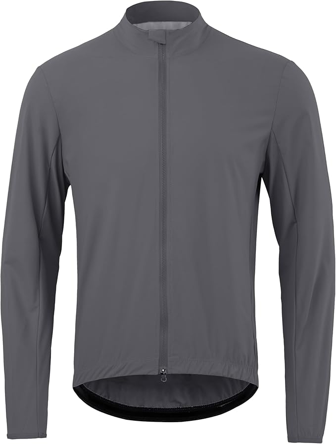 Men's Cycling Jacket Ultra-light Cycling Tops 4 Pockets Windproof Waterproof Bike Windbreaker Double Open Zipper