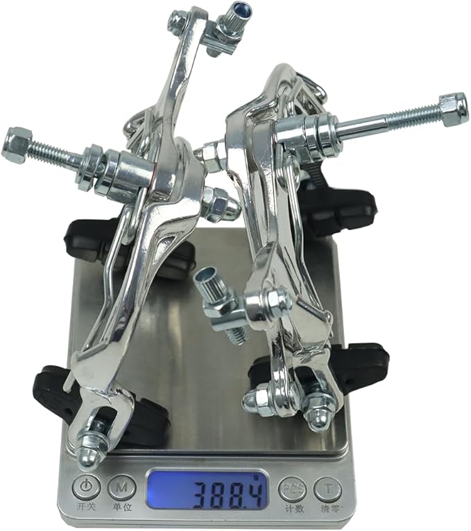CYSKY Bike Brakes Set, Front and Rear C-Type Brakes Calipers, Include Inner and Outer Cables and Bike Brake Levers Kit for MTB Road Bicycle