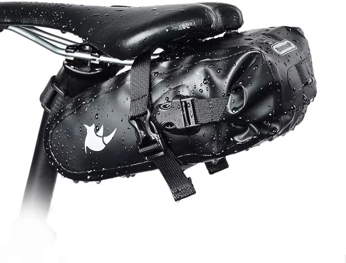 Rhinowalk Bike Saddle Bag 1.5/2.5/5/10/13L Waterproof Bicycle Bag Cycling Seat Bag Mountain Road Portable Storage Bag