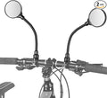 Bike Mirrors Handlebar Rearview Mirror 2 Pack, 360° Adjustable Bike Handle Mirror Bar End, Cycling Rear View Mirrors, HD Acrylic Convex Lens for Bicycle, Electric Bike End Mount (2 Pack)