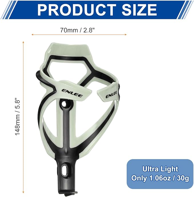 HARFINGTON Bicycle Water Bottle Holder Lightweight Bike Bottle Cages Cycling Cup Holder for MTB Road Gravel