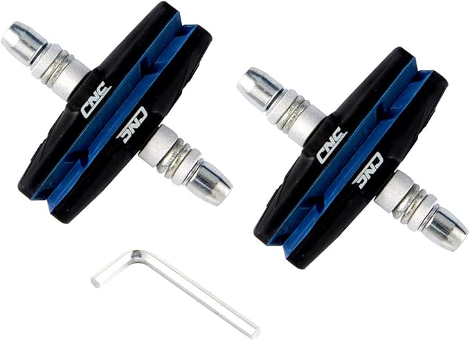 Chooee Bike V-Brake Pads, Bicycle Brake Pad Set, 2 Pairs Universal Brake Shoes