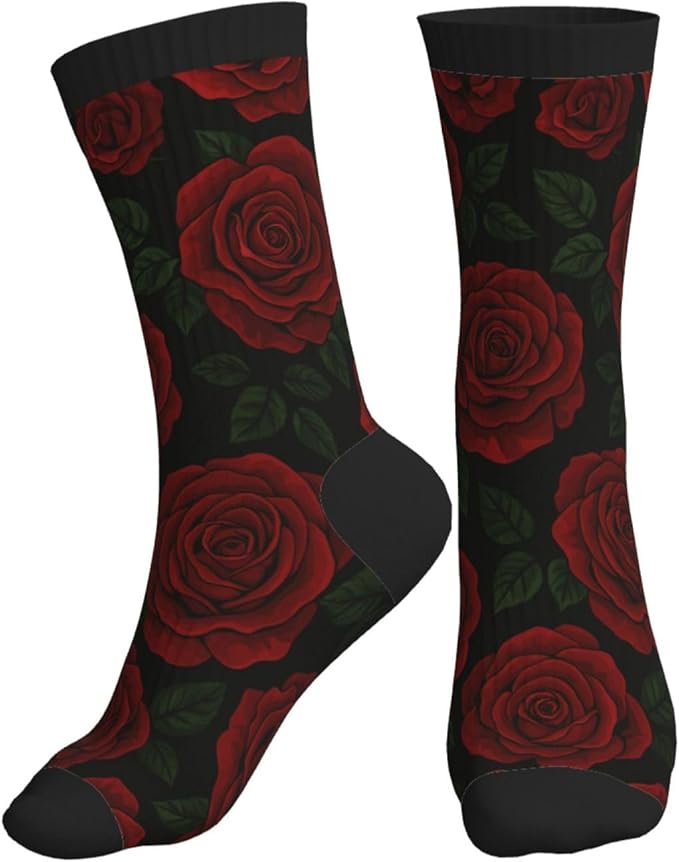Crew Athletic Socks Funny Crazy Casual Sports Novelty Dress Socks for Women Men Running Hiking