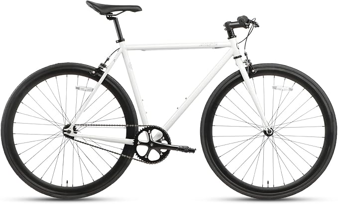 AVASTA Single-Speed Fixed Gear Urban Commuter Fixie Bike Flip Flop Hub Bicycle, Multiple Colors