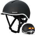 Bike Helmet for Adults with Rechargeable Rear Light, Adjustable Cycling Helmet for Men Women Youth - Safety Certified for Bicycle, Skateboard, Road Bike & Commuting