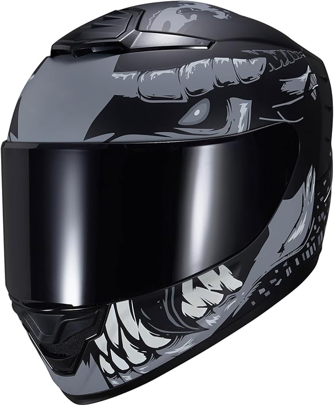 Motorcycle Helmets Full Face WS-611 Street Bike Motorbike Helmet for Adults Men Women DOT Approved