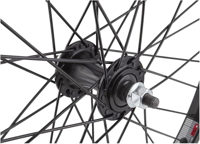 WheelMaster Folding Bike Front Wheel - 20'' x 1.5, Alloy, 36H, Black