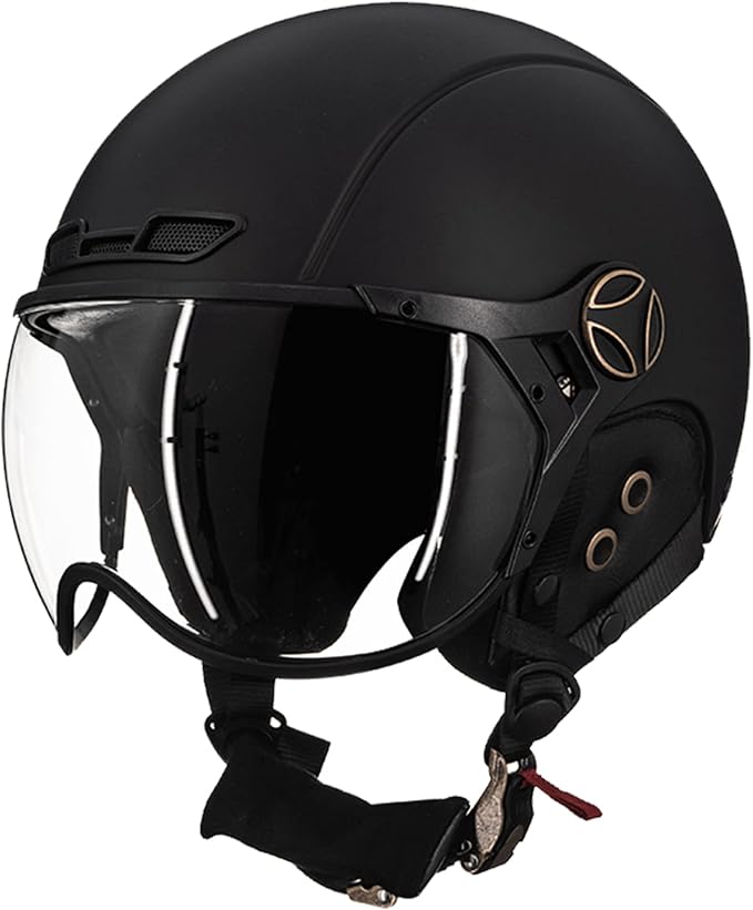 ILM Bike Helmet Adult Bicycle Ski Snowboard Helmet for Men Women with Removable Visor Earmuffs ASTM CPSC and CE Z102