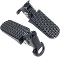 1 Pair Mini Bike Foot Pegs,Bike Rear Pedals Aluminium Alloy Non Slip Bicycle Pegs Quick Release Foot Plates Pedals for Mountain Cycle and Folding Bicycle