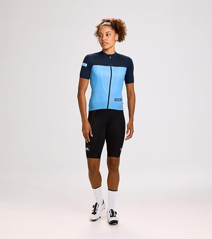 LE COL WoWomen's Sport Jersey |Short Sleeve Cycling Shirt | Lightweight, Moisture Wicking Cycling Top | S - XL