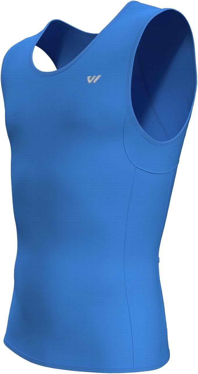 Lo.gas Sleeveless Cycling Jersey Men, Biking Base Layer Breathable and Lightweight with Back Pocket Sports Vest