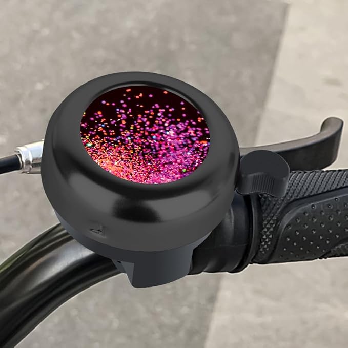 MZELQ Bicycle Bell Cute Clear Sound Adjustable Size Aluminum Bike Accessories Bell Ring for Girls Women Kids Adults