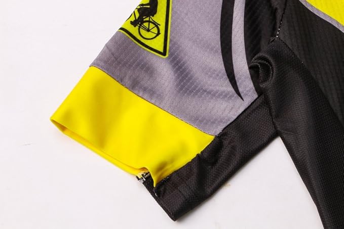 Weimostar Men's Cycling Jersey Men Mountain Bike Jerseys Short Sleeve Tops S-5XL