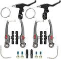 CNC Mountain Bike V Brake Set, Bicycle V Brake for Front/Rear,Linear Pull Bike Rim Brakes for MTB BMX Road Bike Cantilever Brakes.