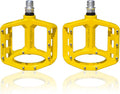 UPANBIKE Magnesium Alloy Bike Pedals 9/16'' Spindle Bearing High-Strength Non-Slip Large Flat Platform for Mountain Bike Road Bicycle