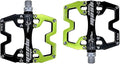 Mountain Bike MTB Pedals Parallel Bicycle Road Pedal 9/16 Inch Ultra-Light Flat Aluminum Alloy Sealed Bearing with Anti-Skid 1 Pair