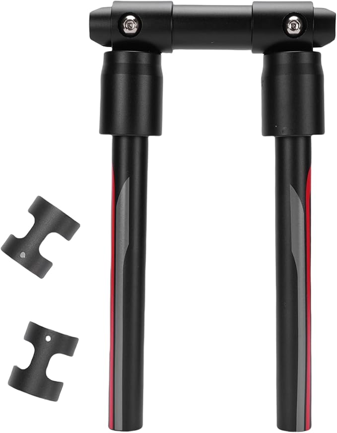 Foldable Bike Handlebar, Quick Release Space Saving Design Durable Aluminum Handlebar for Mountain Bikes Scooters Commuters Travel Urban Riding