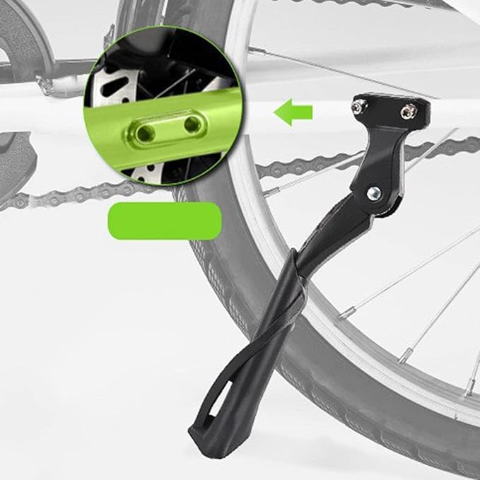 Bikes Support Kick Stand, Bike Kickstand Adjustable for 24~29 inch Mountain Bike,