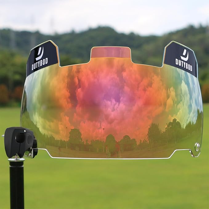 Football Visor, Clear Football Helmet Visor, Football Shield, Fits Youth and Adult Football Helmets