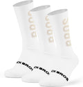 ROCKBROS Cycling Compression Socks,Crew Length,Non-Slip,Breathable&Wicking,Road,Bike Sports and Running for Men Women,3-Packs
