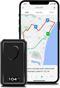 REWIRE SECURITY 104N 4G Magnetic GPS Tracker for Vehicle | Easy Mount | Fits with Car, Truck, Van & Motorbike | Portable Live Tracking | Up to 21-Day Battery Life | Low Cost Subscription Plans