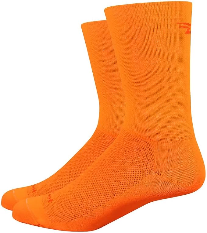 DEFEET - Aireator 6" D-Logo (Double Cuff) - Cycling, Running, Everyday Sock