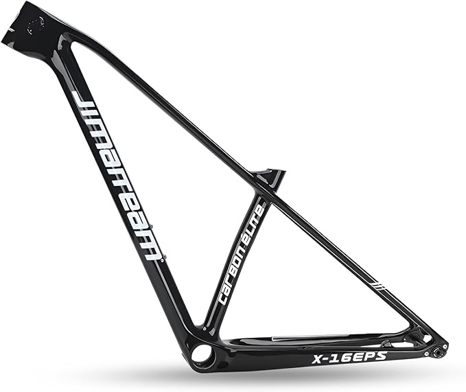 27.5er 29er Carbon Fiber Mountain Bike Frame 15''/17''/19'' Disc Brake Frame 12 * 148mm Thru Axle Boost Frame Semi-Internal Routing XC