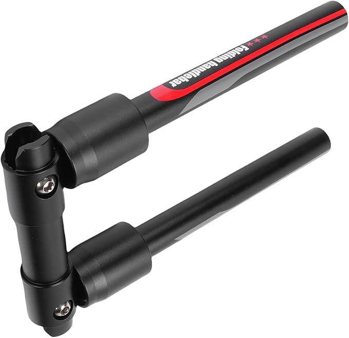 Foldable Bike Handlebars, Space Saving Quick Release Design, Aluminum Alloy Handlebar for Mountain Bikes Scooters Commuters Outdoor Riding Storage