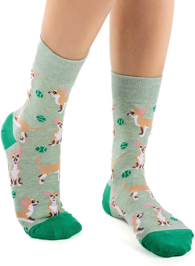 Good Luck Sock Novelty Crew Socks for Adults - For Men, Women and Teens