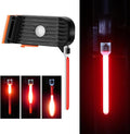 Bike Tail Light LED Rechargeable Rear Bicycle Light for Night Riding Cycling Bright Back Mountain Bike Ebike Accessories Waterproof Safety Warning Light for Adult Kids
