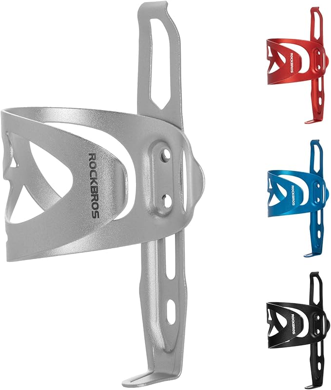 ROCKBROS Bike Water Bottle Holder - 1.16 Oz Ultra - Lightweight & Durable, Universal Water Bottle Cage for Road Bikes, Fits 2.83-2.91 Diameter Bottles