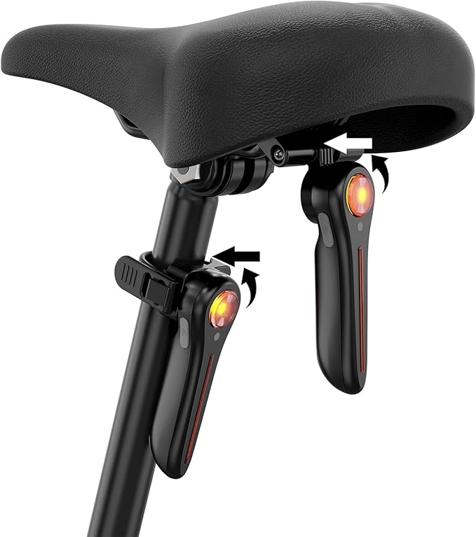 Smart Bike Tail Light,120 Lumen Bicycle Tail Light. Brake Sensing Rear Lights, Auto On/Off, Waterproof, USB Rechargeable, Ultra Bright LED Warning Back Bicycle Flashlight, Cycling Safety Accessories