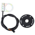 Alomejor Pedal Assist Sensor, Easy Installation Electric Bike Sensor 8 Magnets Power Speed for Urban Commuters Mountain Bikers Daily Riders