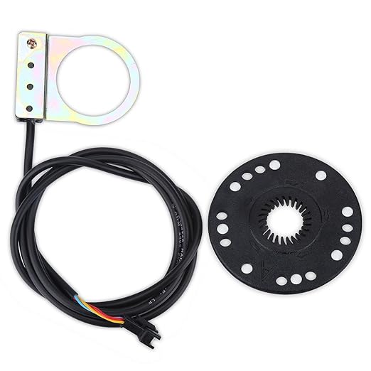 Alomejor Pedal Assist Sensor, Easy Installation Electric Bike Sensor 8 Magnets Power Speed for Urban Commuters Mountain Bikers Daily Riders