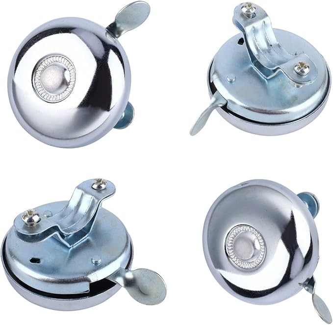 Bike Bell, Classic Vintage Bicycle Bell Retro Metal Handlebar Rings Clear Sound Bicycle Rings for Adults