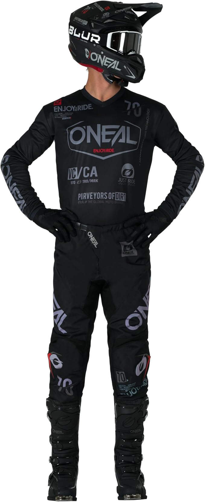 O'NEAL Element Jersey Mens Brand Black/Gray Small