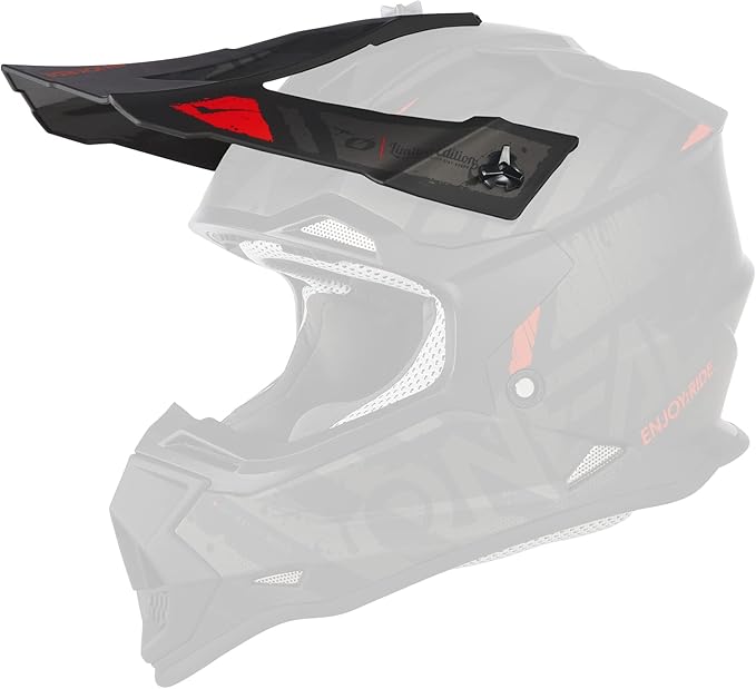 O'NEAL 2 SRS Helmet Glitch Visor Black/Gray, One Size
