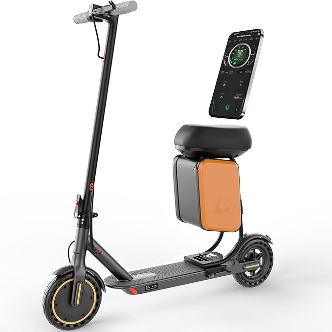 8.5" E Scooter for Adults 19/22 MPH 350/500W Motor 187.2/288.6/441WH Battery, Motorized Scooter Up to 22 Miles Range, Foldable Bearing 265 LBS/APP Control